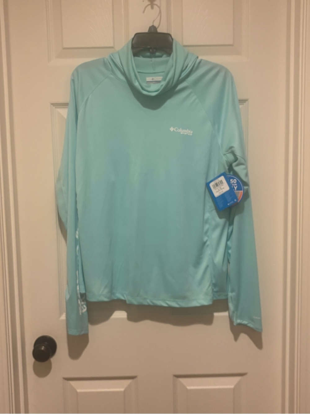 Columbia Women's Long-Sleeve Swim Sun Shirt - Light Aqua